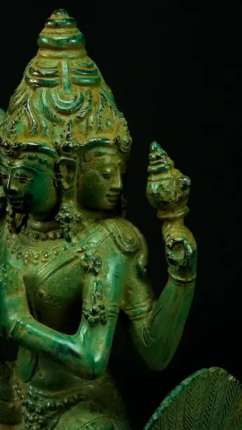 Détail des visages de Brahma n°3