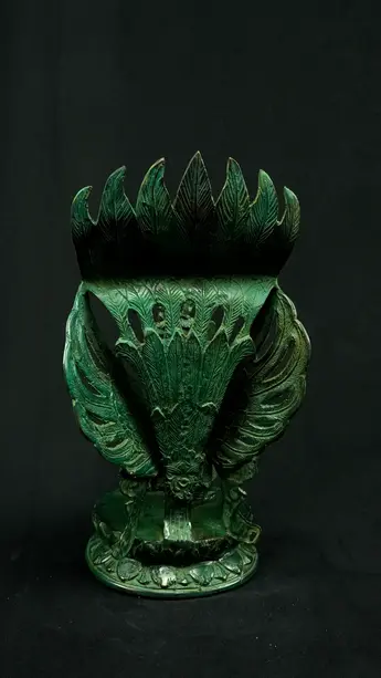 Vishnu béni sur Garuda n°2, vue arrière