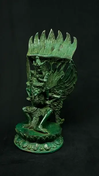 Statue sacrée bénie – Vishnu sur Garuda n°2, vue complémentaire n°8