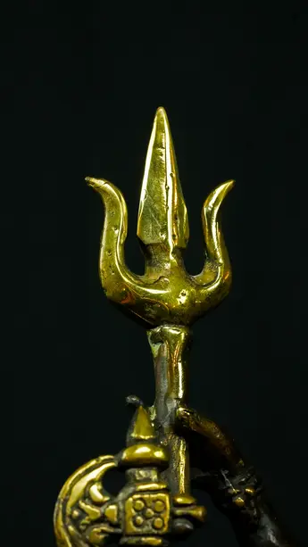 Détail du trident de Shiva Nataraja n°2