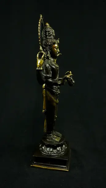 Brahma béni de forme indonésienne, profil droit