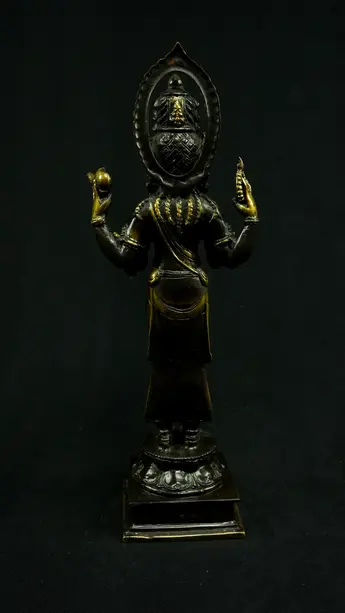 Brahma béni de forme indonésienne, vue arrière