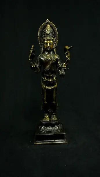 Statue sacrée bénie – Brahma indonésien n°2, détail sculpté n°3