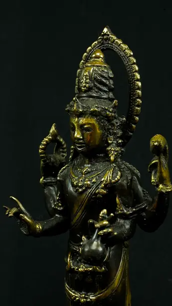Statue sacrée bénie – Brahma indonésien n°2, vue complémentaire n°2