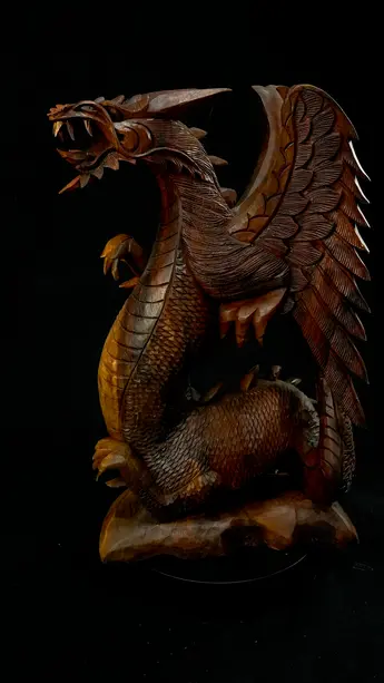 Statue sacrée bénie – Dragon 60 cm n°3, vue complémentaire n°6