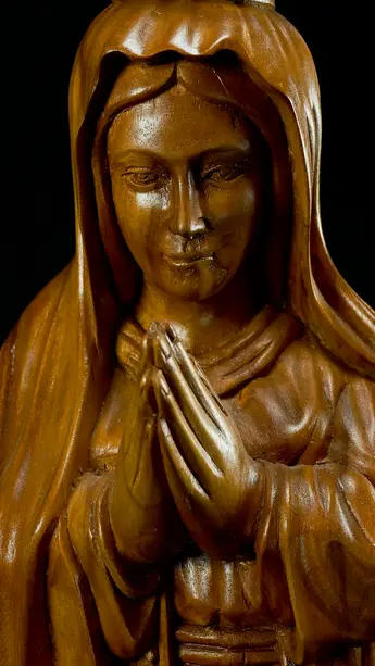Statue sacrée bénie – Vierge Couronnée n°2, vue complémentaire n°6