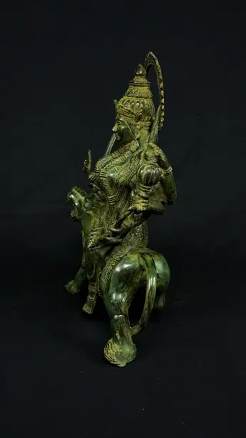 Statue sacrée bénie – Durga aux 8 bras n°1, vue complémentaire n°8