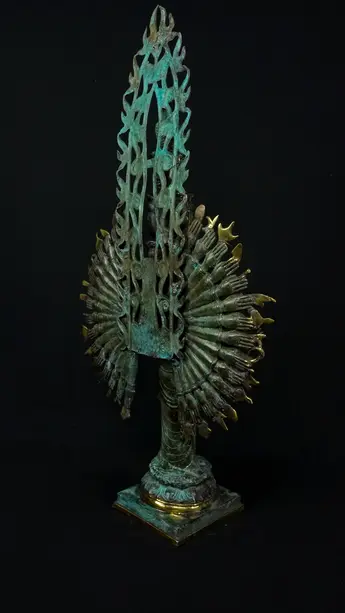 Statue bénie d’Avalokiteshvara aux 1 000 bras, exemplaire n°1, vue complémentaire n°7