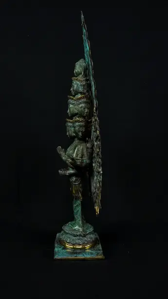 Statue bénie d’Avalokiteshvara aux 1 000 bras, exemplaire n°2, vue complémentaire n°9