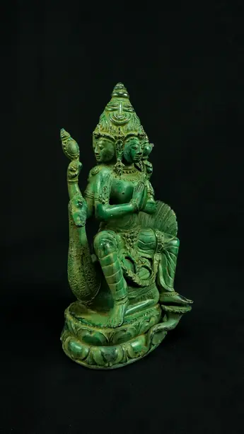 Statue sacrée bénie – Brahma n°1, vue complémentaire n°3
