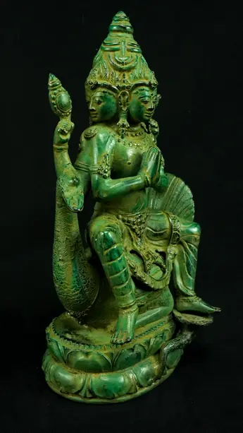 Statue sacrée bénie – Brahma n°2, détail sculpté n°1