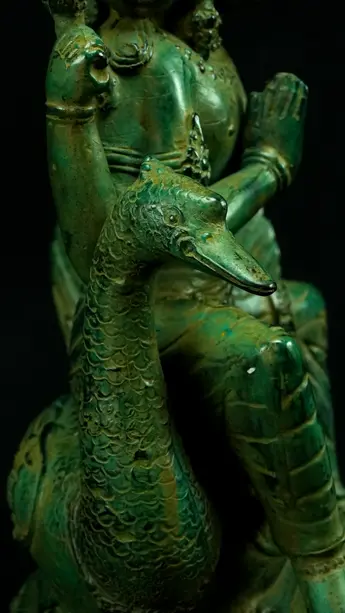 Statue sacrée bénie – Brahma n°2, détail sculpté n°6