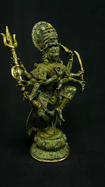 Statue sacrée bénie – Shiva Nataraja n°1 – 66 cm, vue complémentaire n°4
