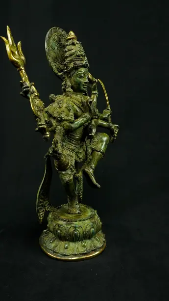 Statue sacrée bénie – Shiva Nataraja n°1 – 66 cm, vue complémentaire n°5