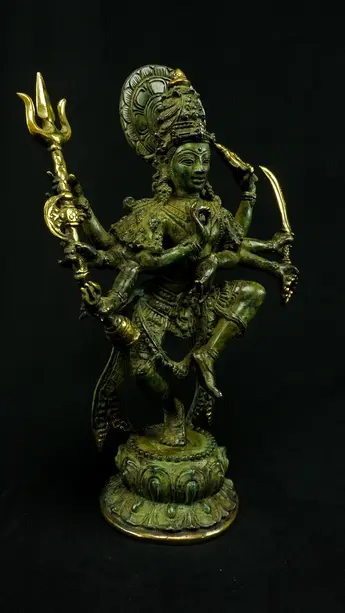 Statue sacrée bénie – Shiva Nataraja n°1 – 66 cm, vue complémentaire n°6