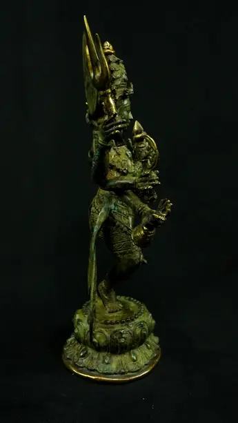 Shiva Nataraja n°1, vue de profil