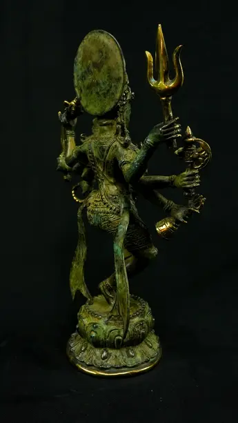 Statue sacrée bénie – Shiva Nataraja n°1 – 66 cm, vue complémentaire n°9