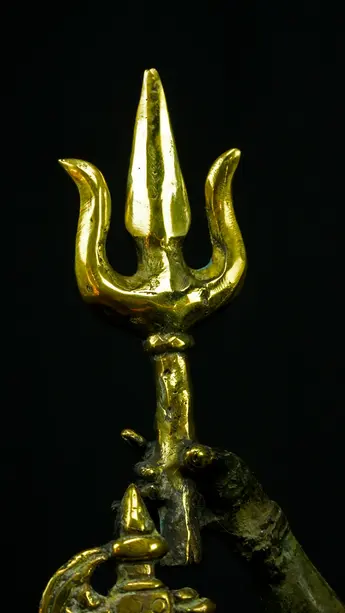 Détail du trident de Shiva Nataraja n°1