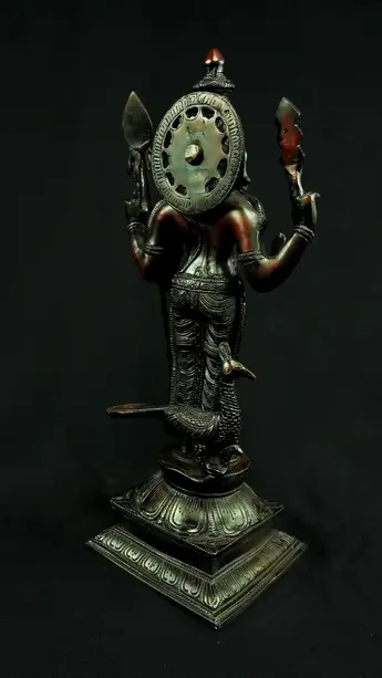 Statue sacrée bénie – Murugan n°2 – 46 cm, vue complémentaire n°6
