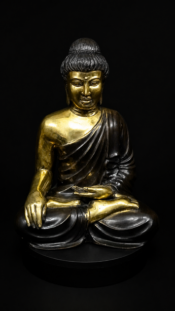 Bouddha béni de la Conception réalisé à la cire perdue