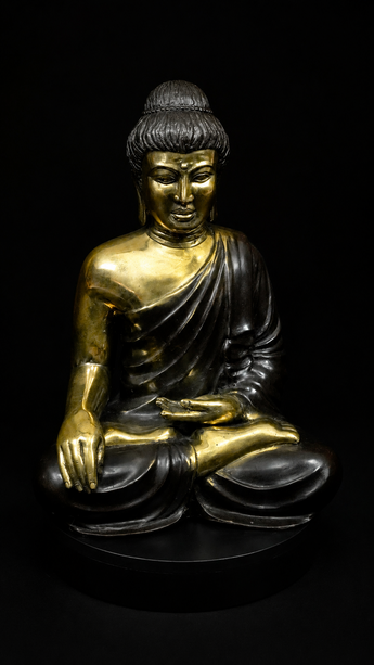 Statue sacrée bénie – Bouddha de la Conception, vue complémentaire n°8