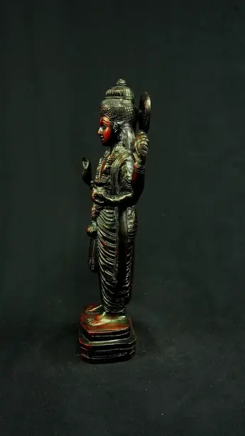 Statue sacrée bénie – Dhanvantari n°1, vue complémentaire n°8