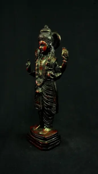 Statue sacrée bénie – Dhanvantari n°1, vue complémentaire n°9