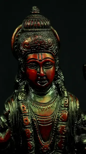 Détail du visage de Dhanvantari n°1
