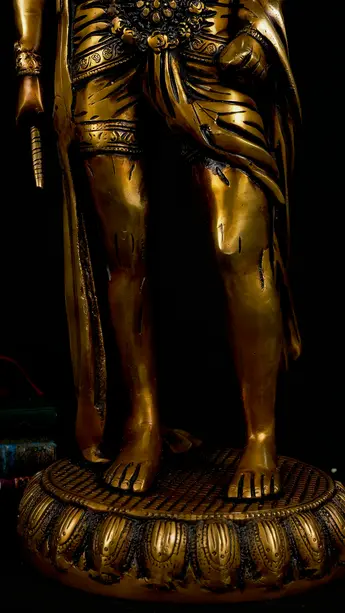 Statue sacrée bénie – Hanuman n°2, vue complémentaire n°4