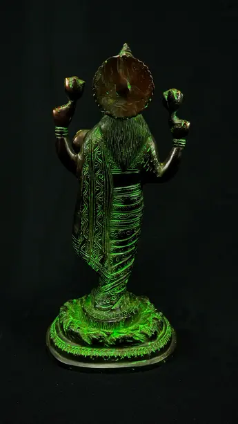 Dhanvantari béni, profil gauche
