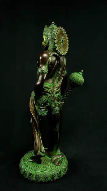 Statue sacrée bénie – Hanuman n°3, vue complémentaire n°8