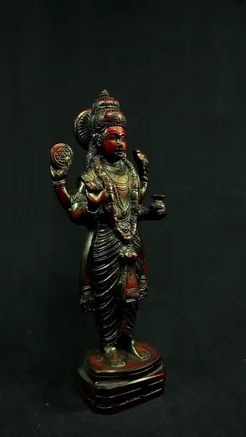 Statue sacrée bénie – Dhanvantari n°2, vue complémentaire n°3