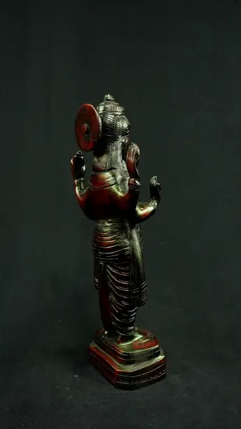Statue sacrée bénie – Dhanvantari n°2, vue complémentaire n°5