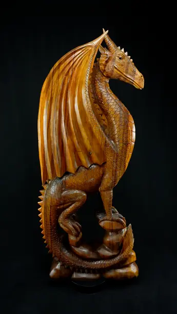 Dragon Masterpiece de 150 cm, vue arrière