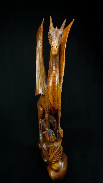 Statue sacrée bénie – Dragon, vue complémentaire n°7