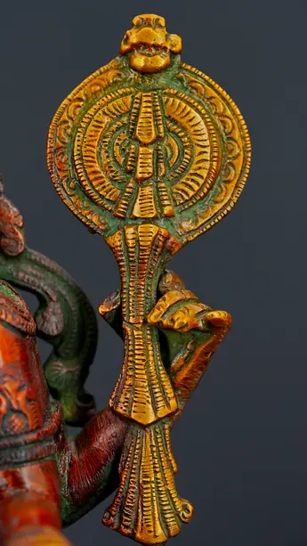 Détail du disque de Vishnu