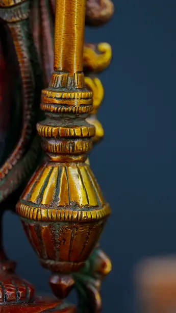 Détail de la massue de Vishnu