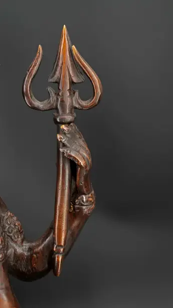 Détail du trident de Ganesh Guerrier
