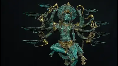 Statue sacrée bénie – Lakshmi n°1, vue complémentaire n°3