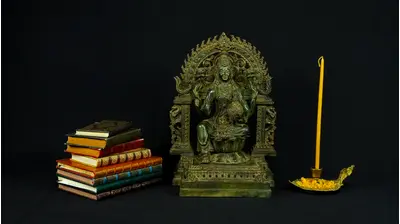 Statue bénie de Guanyin n°1 en laiton