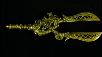 Vue opposée de la lame Majapahit