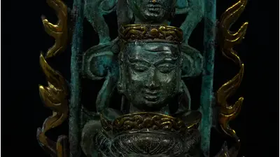 Statue bénie d’Avalokiteshvara aux 1 000 bras, exemplaire n°3, vue complémentaire n°4