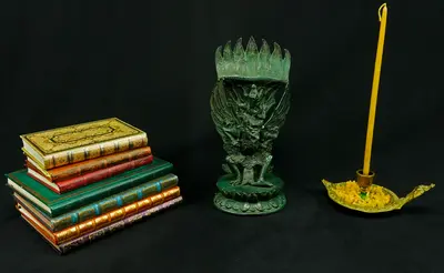 Vishnu béni sur Garuda n°2 en laiton réalisé à la cire perdue