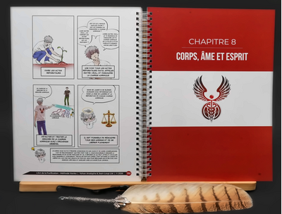 Présentation de la couverture et d’une page intérieure
