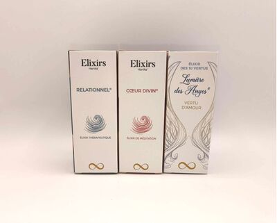 Coffret de trois élixirs Libération relationnelle Hanka