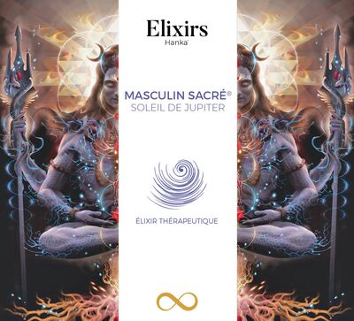Élixir Masculin sacré – Soleil de Jupiter dans son étui