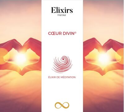 Élixir émotionnel Cœur Divin Hanka dans son étui
