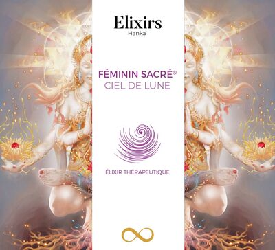 Élixir Féminin sacré – Ciel de lune dans son étui