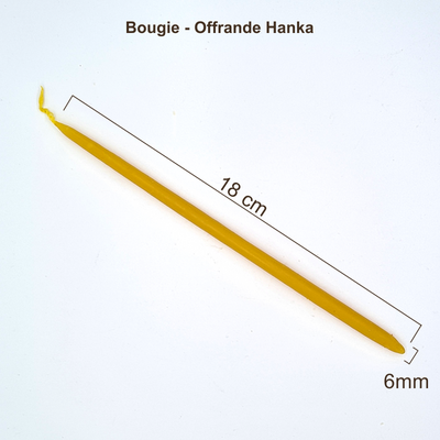 Bougie d’Offrande Hanka – vue complémentaire n°4