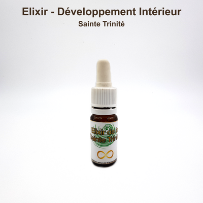 Flacon de l’élixir Sainte Trinité